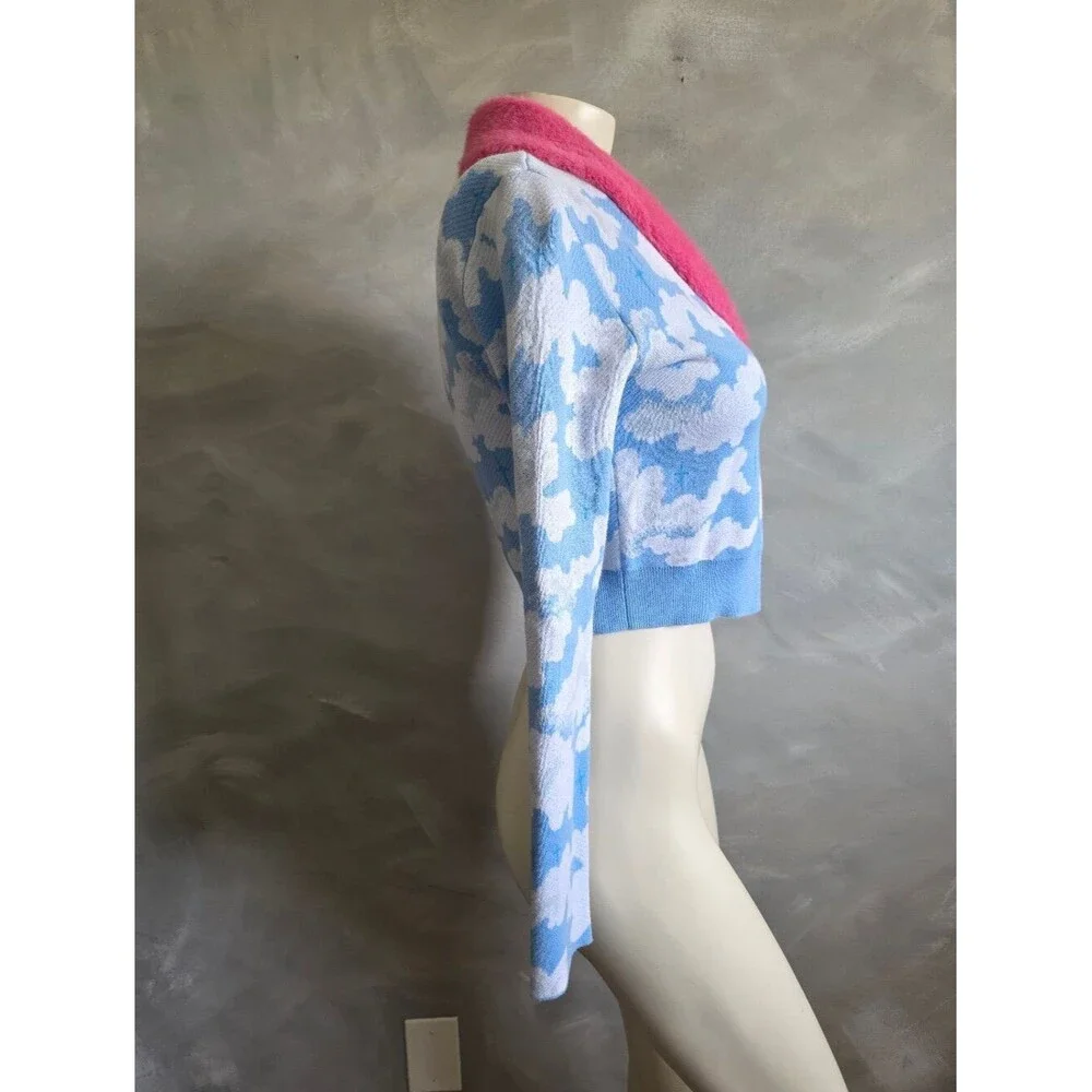 LO X Laura Callaghan Book Club Cloudy Cardigan Lazy Oaf 6 Crop